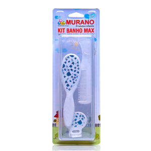 Kit Banho Max Branco c/ Estojo Multiuso